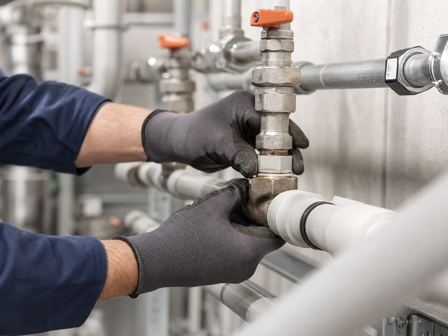 PTFE tape for plumbing and water pipe fittings